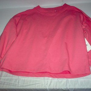 ASKYA athletic shirt, Size L Fuchsia or Black